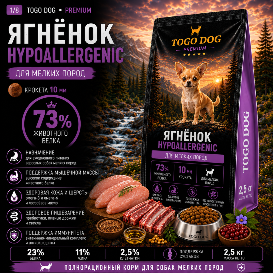 Индейка 2,5 кг Hypo S