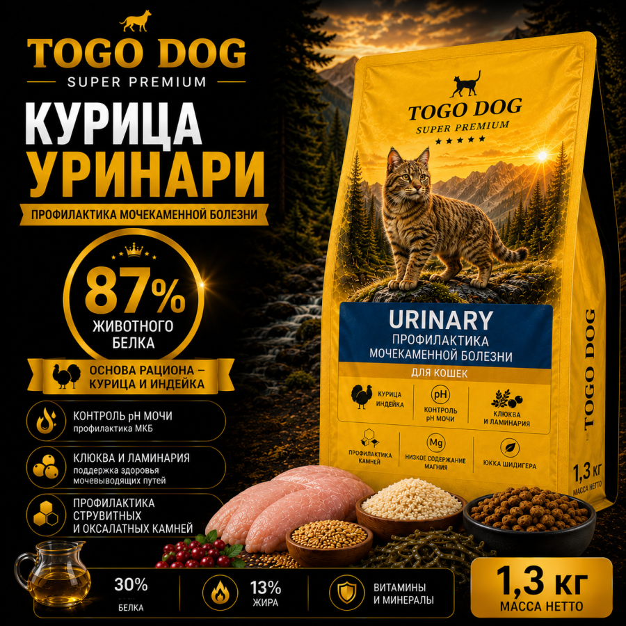 Курица 1,3 кг Urinary